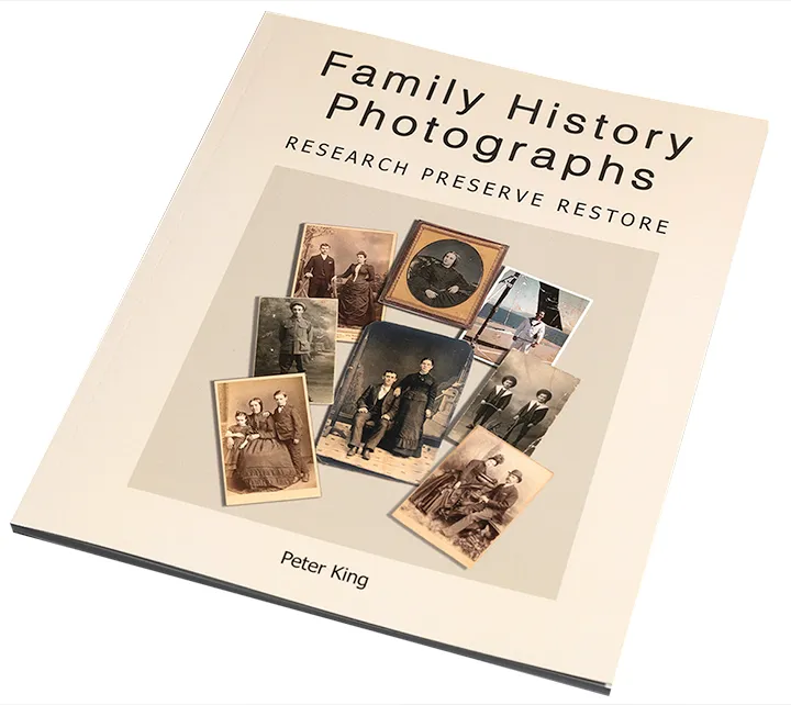 Family History Photographs by Peter King, the book